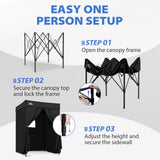 Flex Compact 5x5 Pop-up Canopy Changing Room - Eagle Peak®