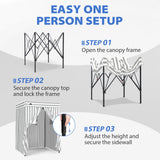 Flex Compact 5x5 Pop-up Canopy Changing Room - Eagle Peak®