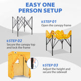 Flex Compact 5x5 Pop-up Canopy Changing Room - Eagle Peak®