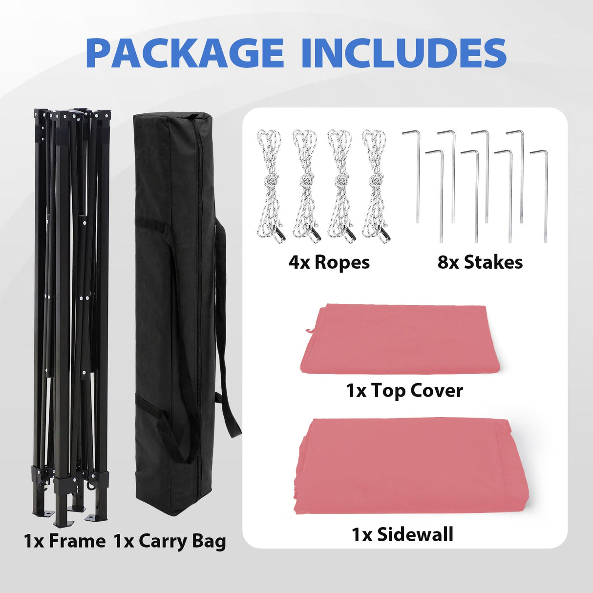 Flex Compact 5x5 Pop-up Canopy Changing Room - Eagle Peak®