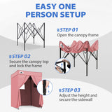 Flex Compact 5x5 Pop-up Canopy Changing Room - Eagle Peak®