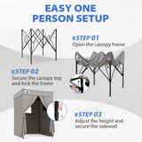 Flex Compact 5x5 Pop-up Canopy Changing Room - Eagle Peak®