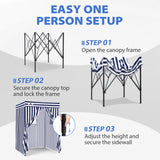 Flex Compact 5x5 Pop-up Canopy Changing Room - Eagle Peak®