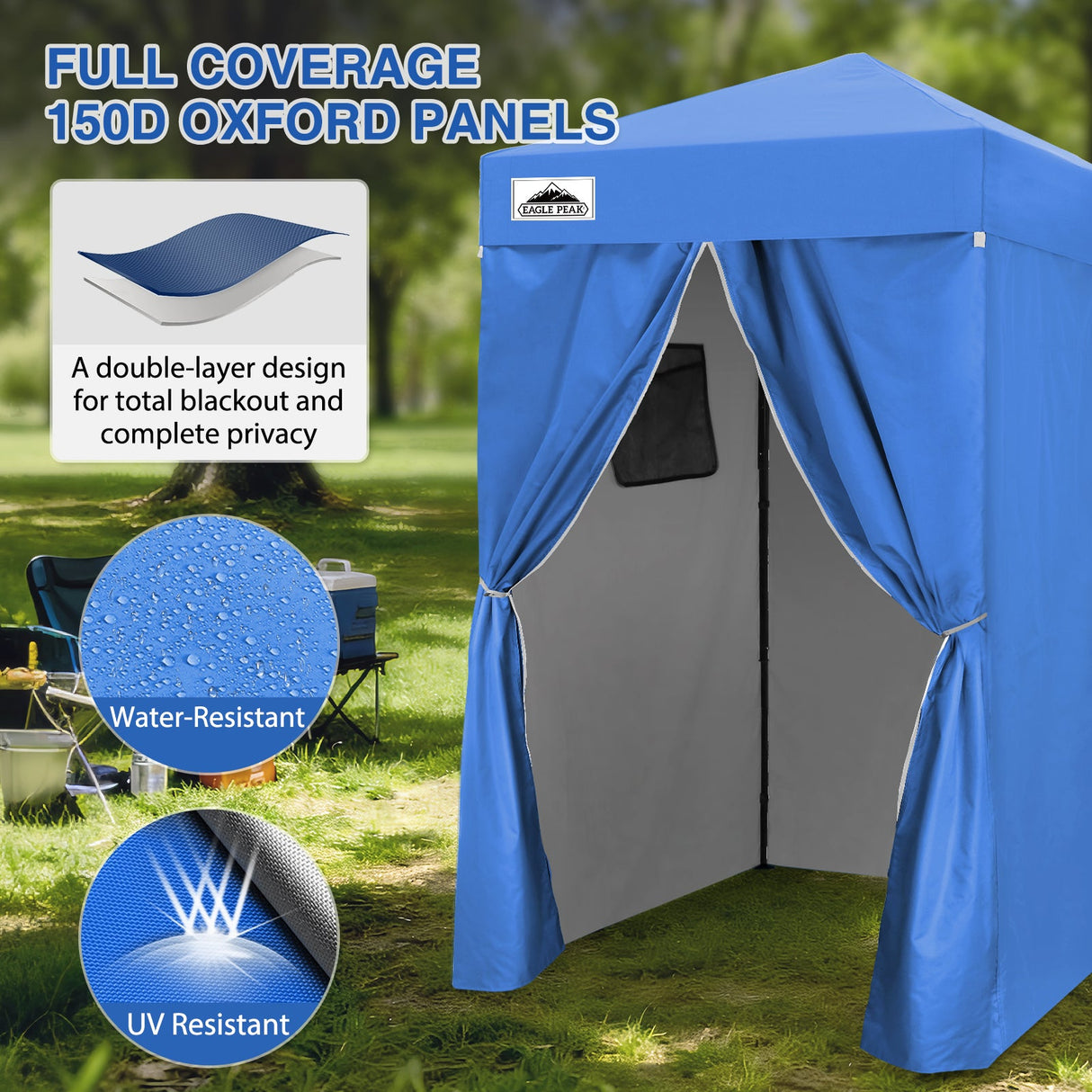 Flex Ultra Compact 4x4 Changing Room - Eagle Peak Custom Canopy Tent