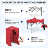 Flex Ultra Compact 4x4 Pop Up Changing Room Canopy - Eagle Peak®