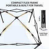 Flex Ultra Compact 4x4 Pop Up Changing Room Canopy - Eagle Peak®