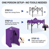 Flex Ultra Compact 4x4 Pop Up Changing Room Canopy - Eagle Peak®