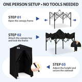 Flex Ultra Compact 4x4 Pop Up Changing Room Canopy - Eagle Peak®
