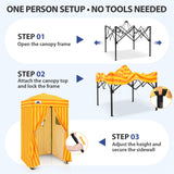 Flex Ultra Compact 4x4 Pop Up Changing Room Canopy - Eagle Peak®