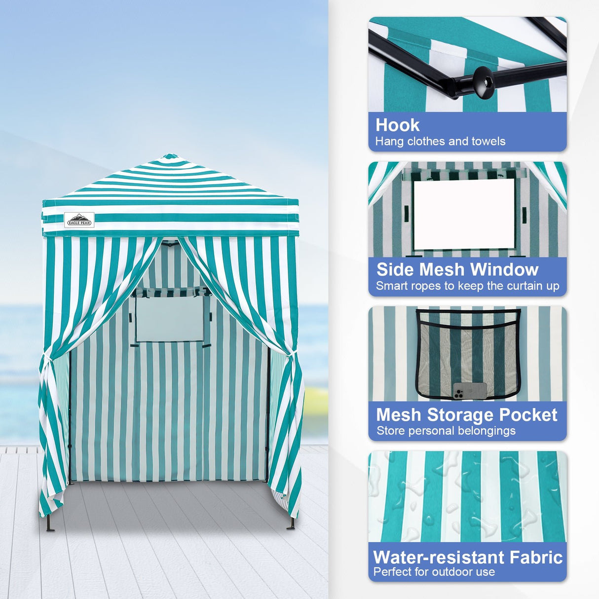 Flex Ultra Compact 5x5 Pop - up Canopy - Eagle Peak Custom Canopy Tent