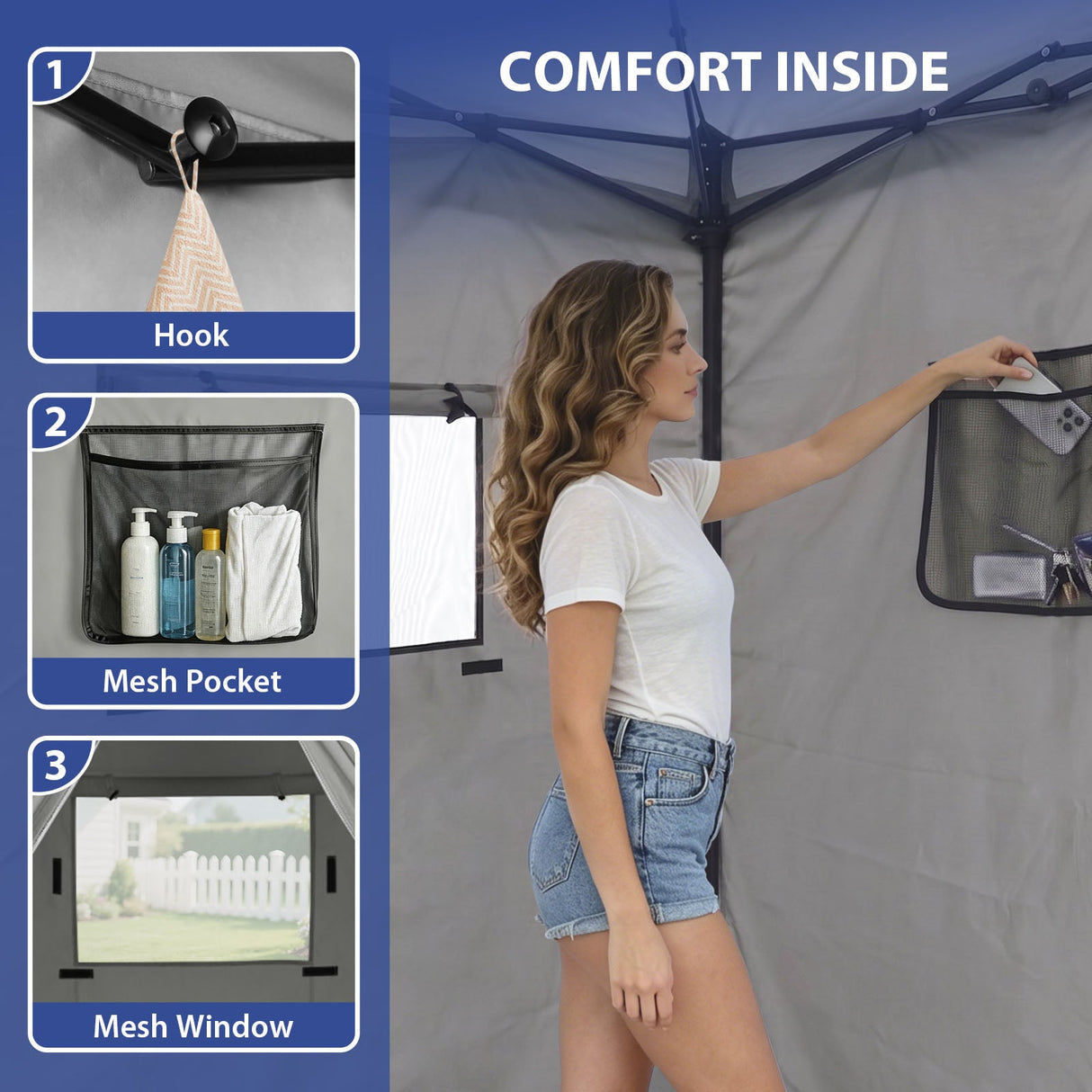 Flex Ultra Compact 5x5 Pop-up Canopy - Eagle Peak®