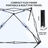 Flex Ultra Compact 5x5 Pop-up Canopy - Eagle Peak®