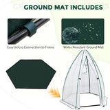 63”x63”x72” Bubble Film Cover Mini Dome Greenhouse