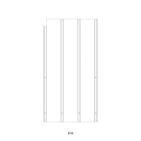 GB01 - 120MW - Part X16 - Eagle Peak Custom Canopy Tent