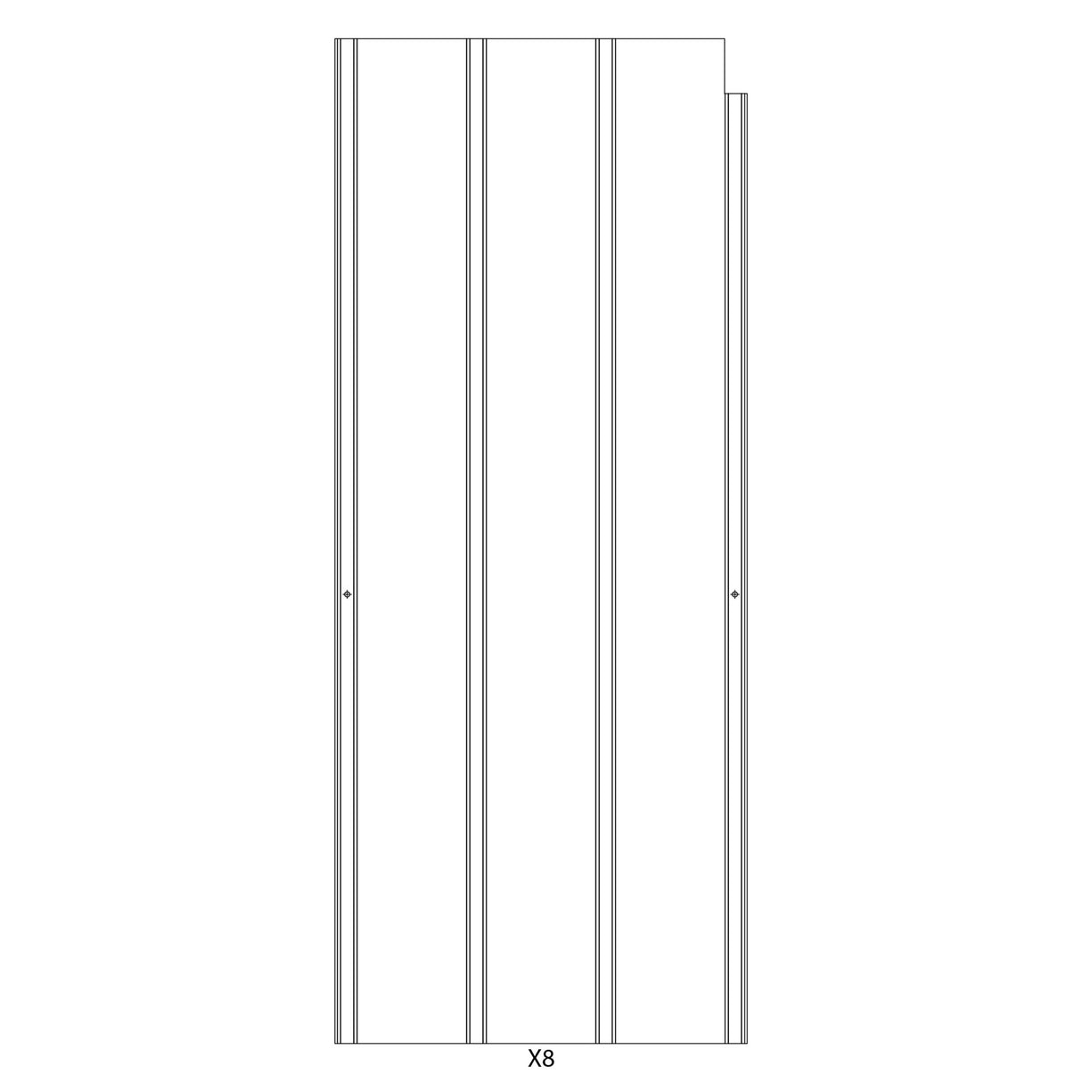 GB01 - 216MW - Part X8 - Eagle Peak Custom Canopy Tent