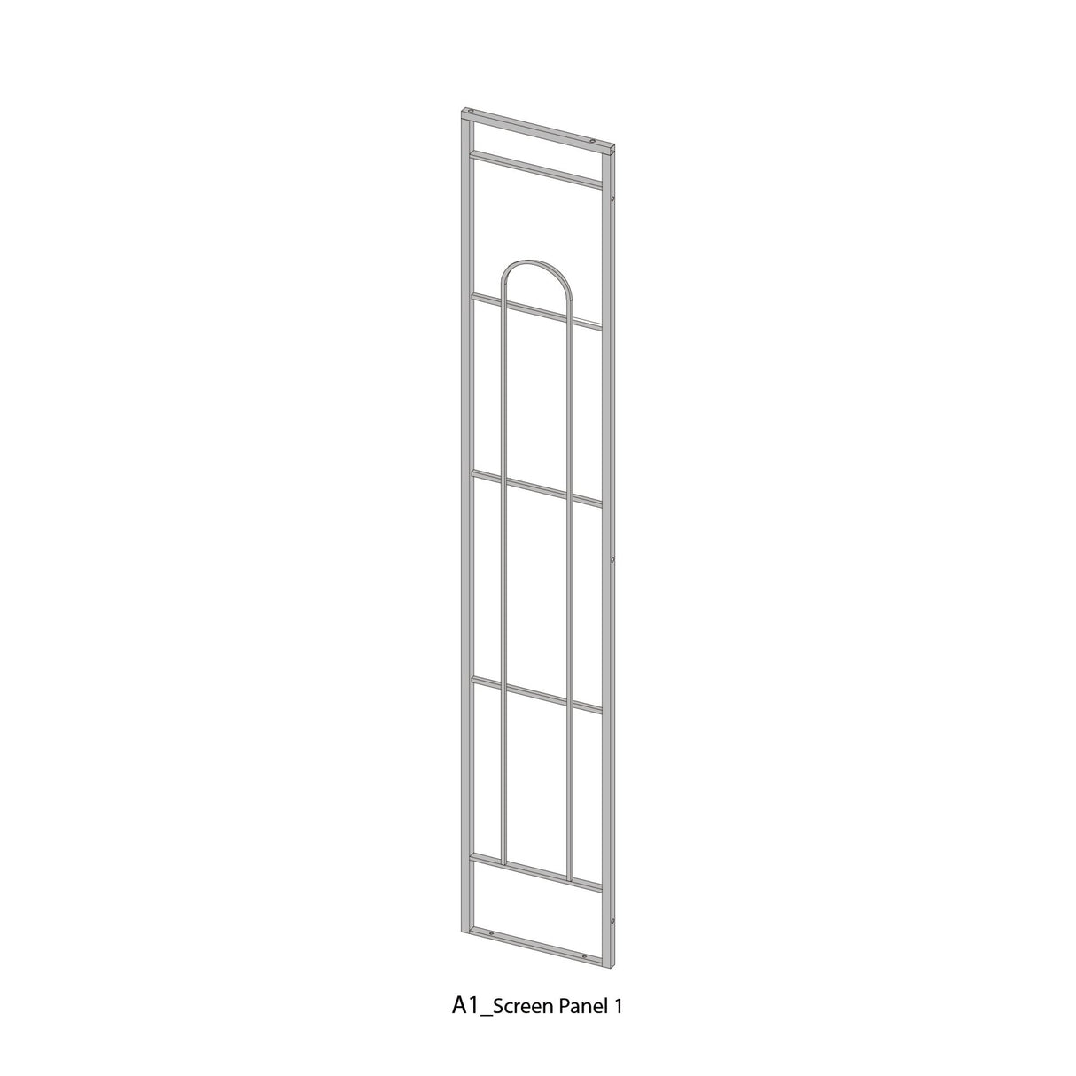 GBF1012MN - Part A1 Screen Panel 1 - Eagle Peak Canopy and Outdoor Products