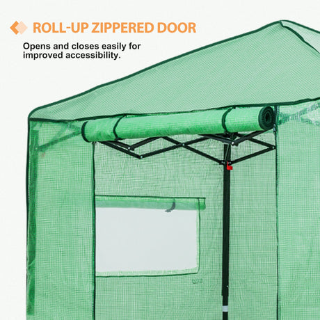 GH24 6x4 Pop Up Greenhouse Replacement Cover - Eagle Peak Canopy and Outdoor Products