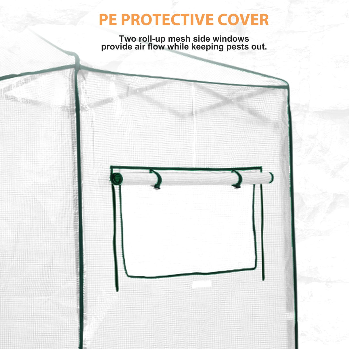 GH24 6x4 Pop Up Greenhouse Replacement Cover - Eagle Peak Canopy and Outdoor Products