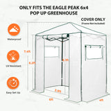 GH24 6x4 Pop Up Greenhouse Replacement Cover - Eagle Peak Canopy and Outdoor Products