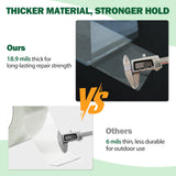 Greenhouse Repair Tape 4”x10”, 4/8 Pack, Clear - Eagle Peak Custom Canopy Tent