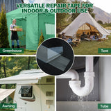 Greenhouse Repair Tape 4”x10”, 4/8 Pack, Clear - Eagle Peak Custom Canopy Tent