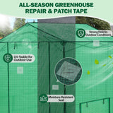 Greenhouse Repair Tape 4”x10”, 4/8 Pack, Clear - Eagle Peak Custom Canopy Tent
