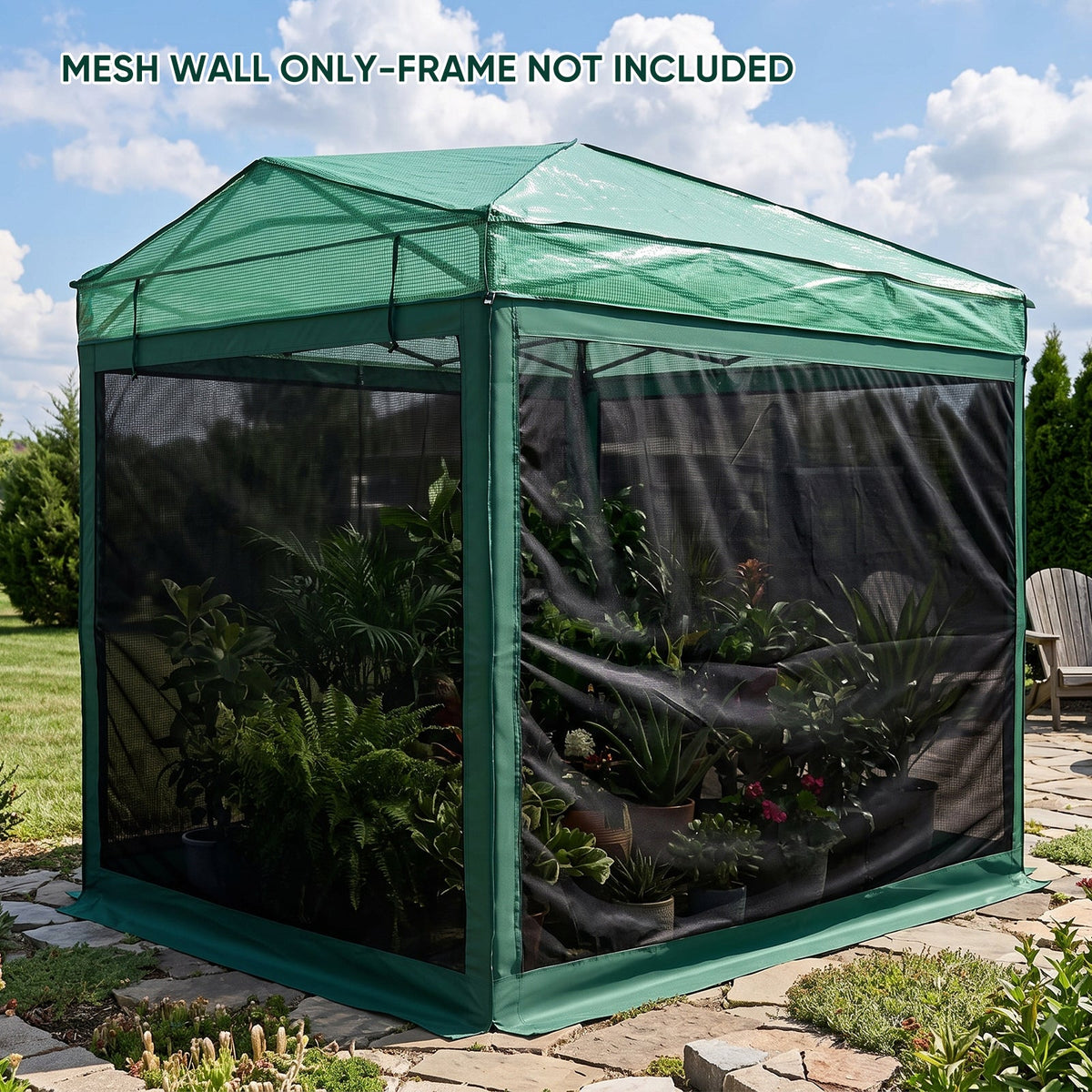 Greenhouse Replacement PE Wall Panel for 8x6/12x8 Portable Walk-in Pop up Greenhouse - Eagle Peak®