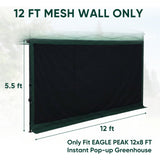 Greenhouse Replacement PE Wall Panel for 8x6/12x8 Portable Walk-in Pop up Greenhouse - Eagle Peak®