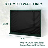 Greenhouse Replacement PE Wall Panel for 8x6/12x8 Portable Walk-in Pop up Greenhouse - Eagle Peak®