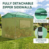 Greenhouse Replacement PE Wall Panel for 8x6/12x8 Portable Walk-in Pop up Greenhouse - Eagle Peak®