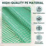 Greenhouse Replacement Shade Cloth Top Cover for 8x6/12x8 Portable Walk-in Pop up Greenhouse - Eagle Peak®