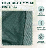 Greenhouse Replacement Shade Cloth Top Cover for 8x6/12x8 Portable Walk-in Pop up Greenhouse - Eagle Peak®