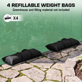 Greenhouse Sandbags Heavy Duty Weights for Greenhouse Skirt, 4/6 Pack - Eagle Peak®