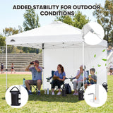 Heavy Duty 10x10 Pop Up Canopy Tent, 1 Canopy Sidewall - Eagle Peak®