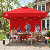 Heavy Duty 10x10 Pop Up Canopy Tent, 1 Canopy Sidewall - Eagle Peak®