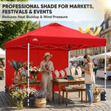 Heavy Duty 10x10 Pop Up Canopy Tent, 1 Canopy Sidewall - Eagle Peak®