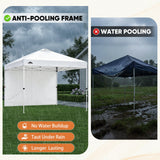 Heavy Duty 10x10 Pop Up Canopy Tent, 1 Canopy Sidewall - Eagle Peak®