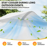 Heavy Duty 10x10 Pop Up Canopy Tent, 1 Canopy Sidewall - Eagle Peak®