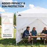 Heavy Duty 10x10 Pop Up Canopy Tent, 4 Canopy Sidewalls - Eagle Peak®
