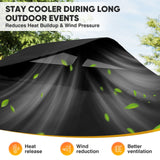Heavy Duty 10x10 Pop Up Canopy Tent - Eagle Peak®