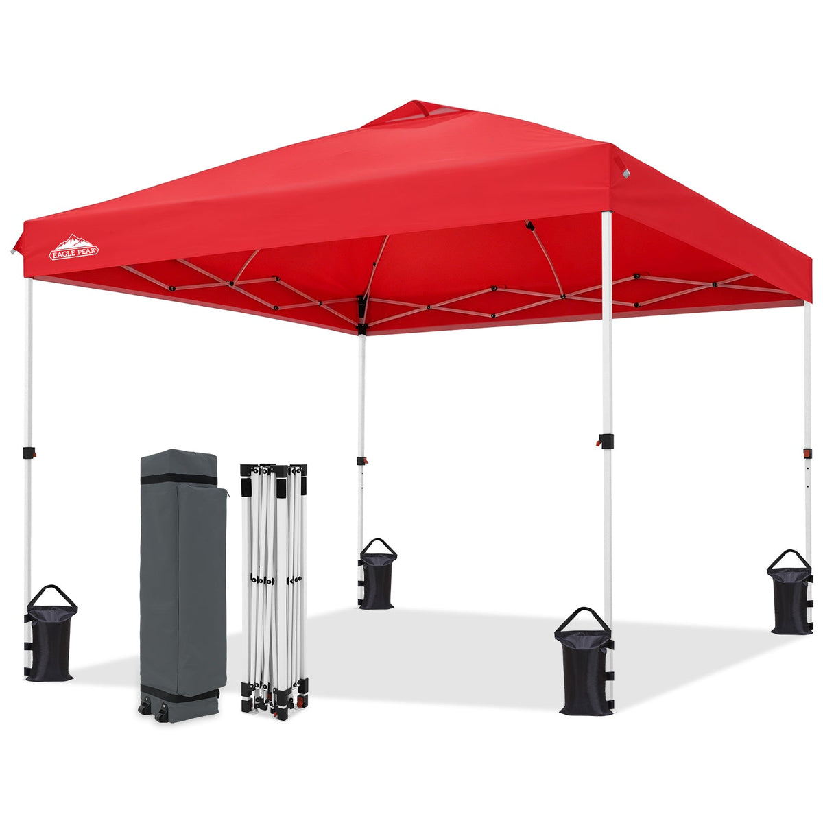 Heavy Duty 10x10 Pop Up Canopy Tent - Eagle Peak®