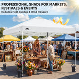 Heavy Duty 10x10 Pop Up Canopy Tent - Eagle Peak®