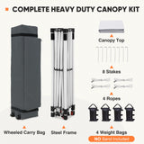 Heavy Duty 10x10 Pop Up Canopy Tent - Eagle Peak®