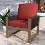 Natural Cedar Patio Furniture, Cedar Chair, 1 Piece - Eagle Peak Custom Canopy Tent