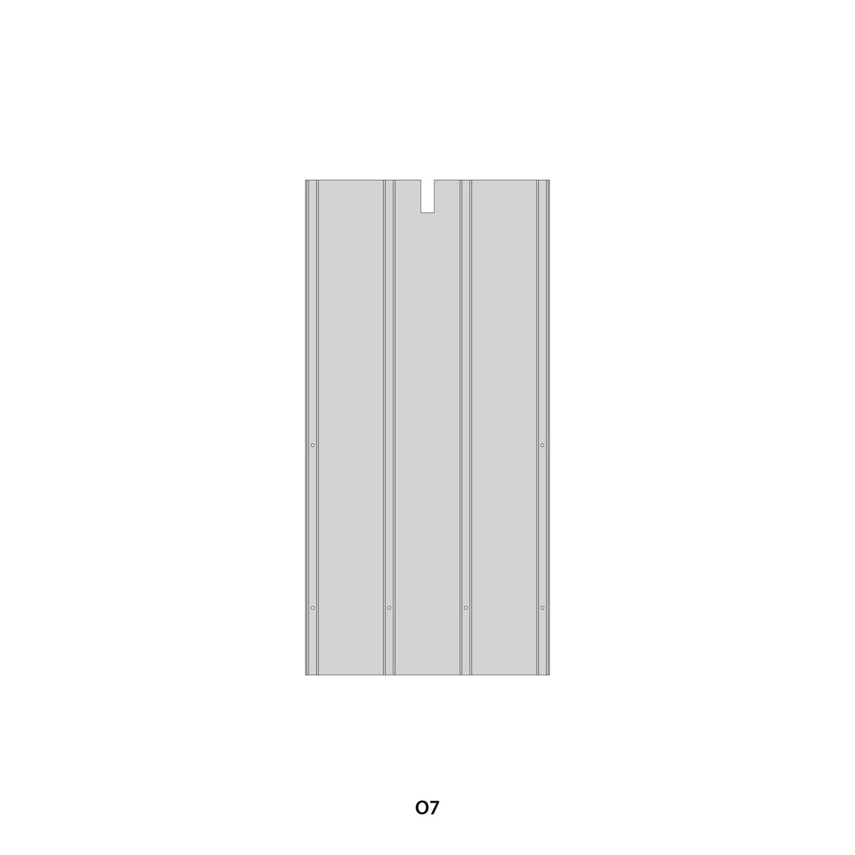 OAG120MW - C - BRN - Part O7 - Eagle Peak Custom Canopy Tent