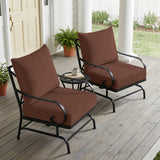 Outdoor Deep Seat Cushion Set, 25 x 25 x 5 inch ,Set of 2 - Eagle Peak
