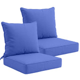 Outdoor Deep Seat Cushion Set, 25 x 25 x 5 inch ,Set of 2 - Eagle Peak