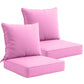 Outdoor Deep Seat Cushion Set, 25 x 25 x 5 inch ,Set of 2 - Eagle Peak