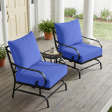 Outdoor Deep Seat Cushion Set, 25 x 25 x 5 inch ,Set of 2 - Eagle Peak