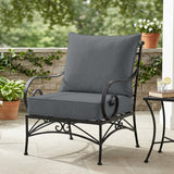 Outdoor Deep Seat Cushion Set, 25 x 25 x 5 inch, Set of 4 - Eagle Peak